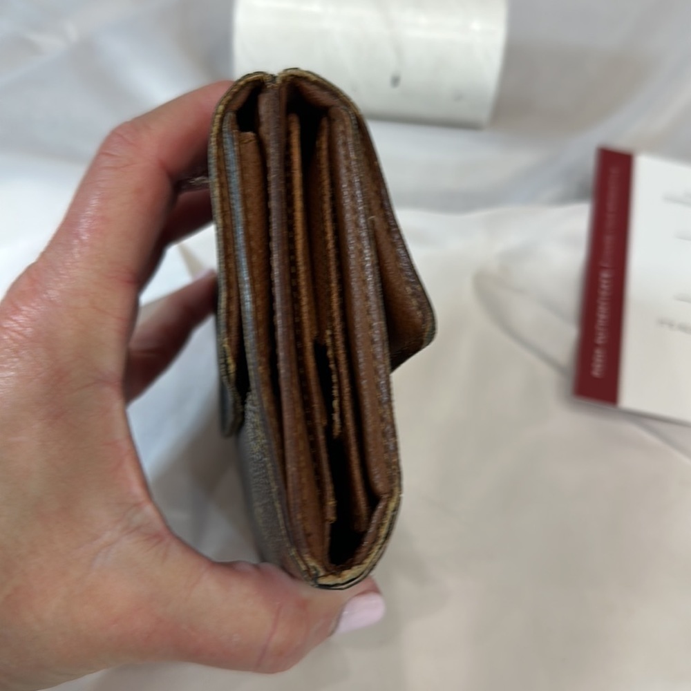 Louis Vuitton Monogram Portomone Bie Cult Credit Wallet Bifold ... - Picture 4 of 15